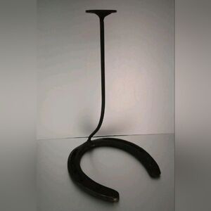Rustic Horseshoe Hat Holder / Doll Stand Display Storage Decor